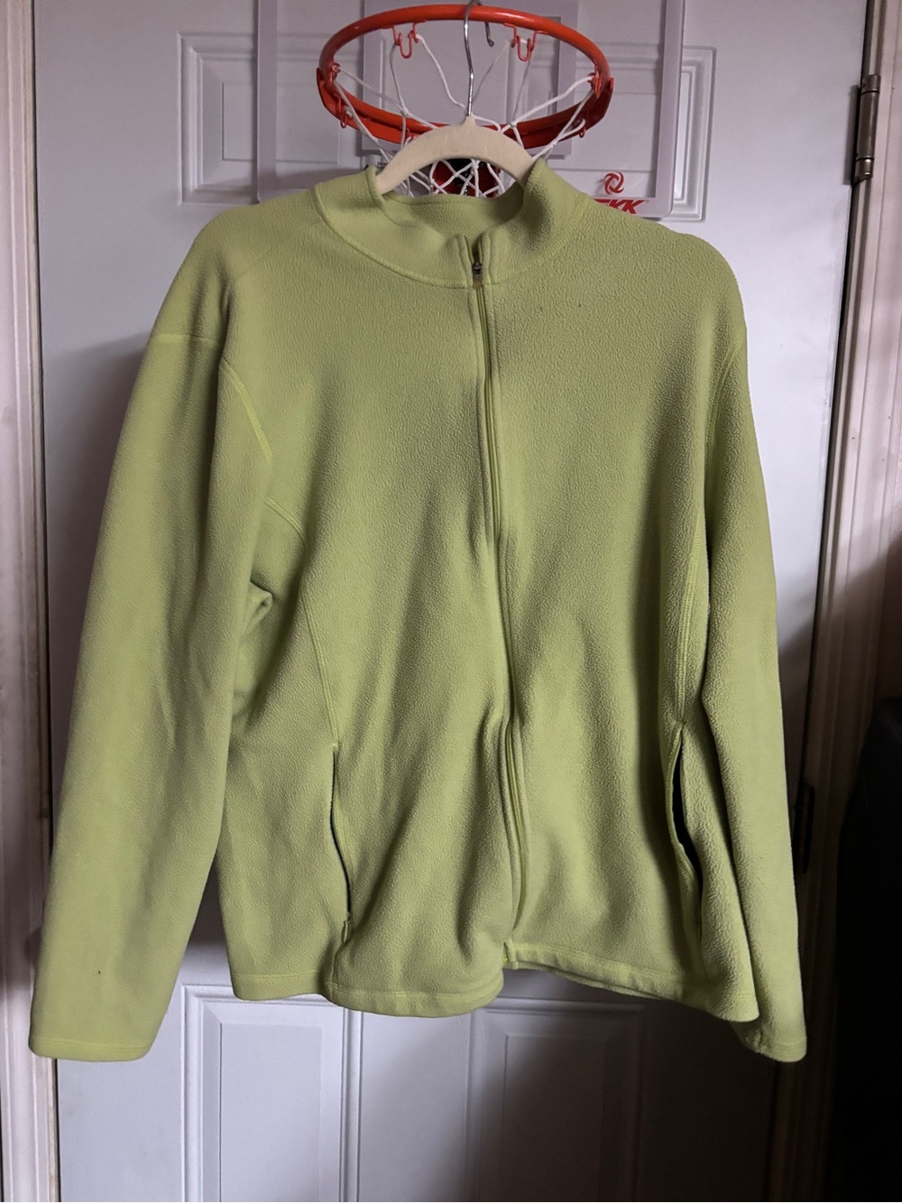 L.L. Bean Light Green Women’s Full-Zip Fleece